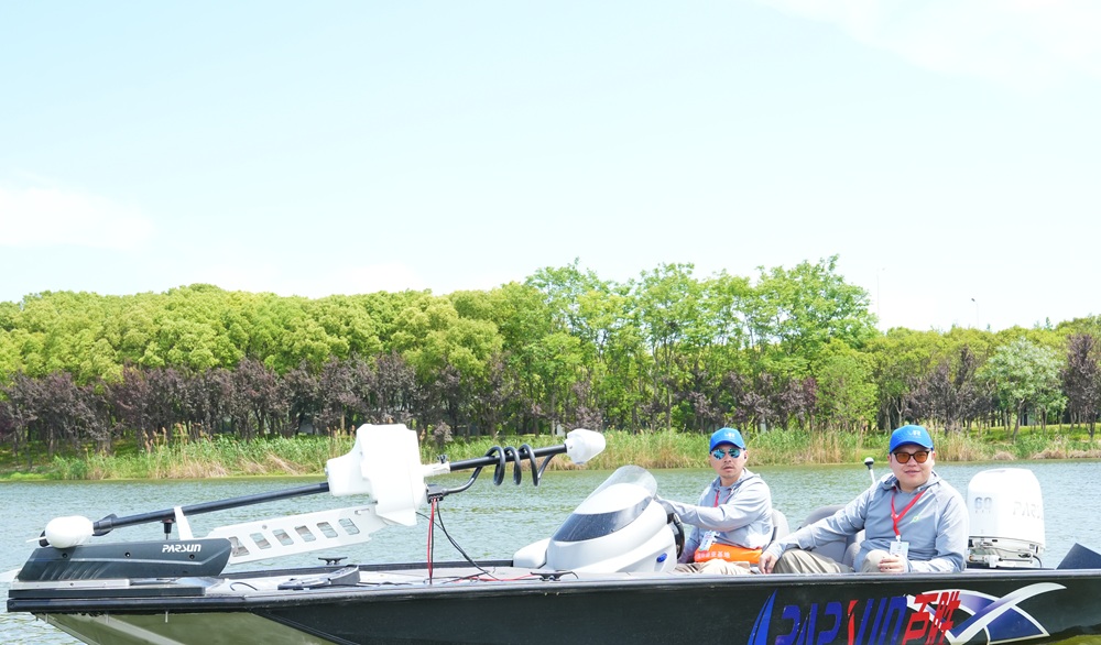 Parsun trolling motor TM120A Shines at Lure Fishing Tournament